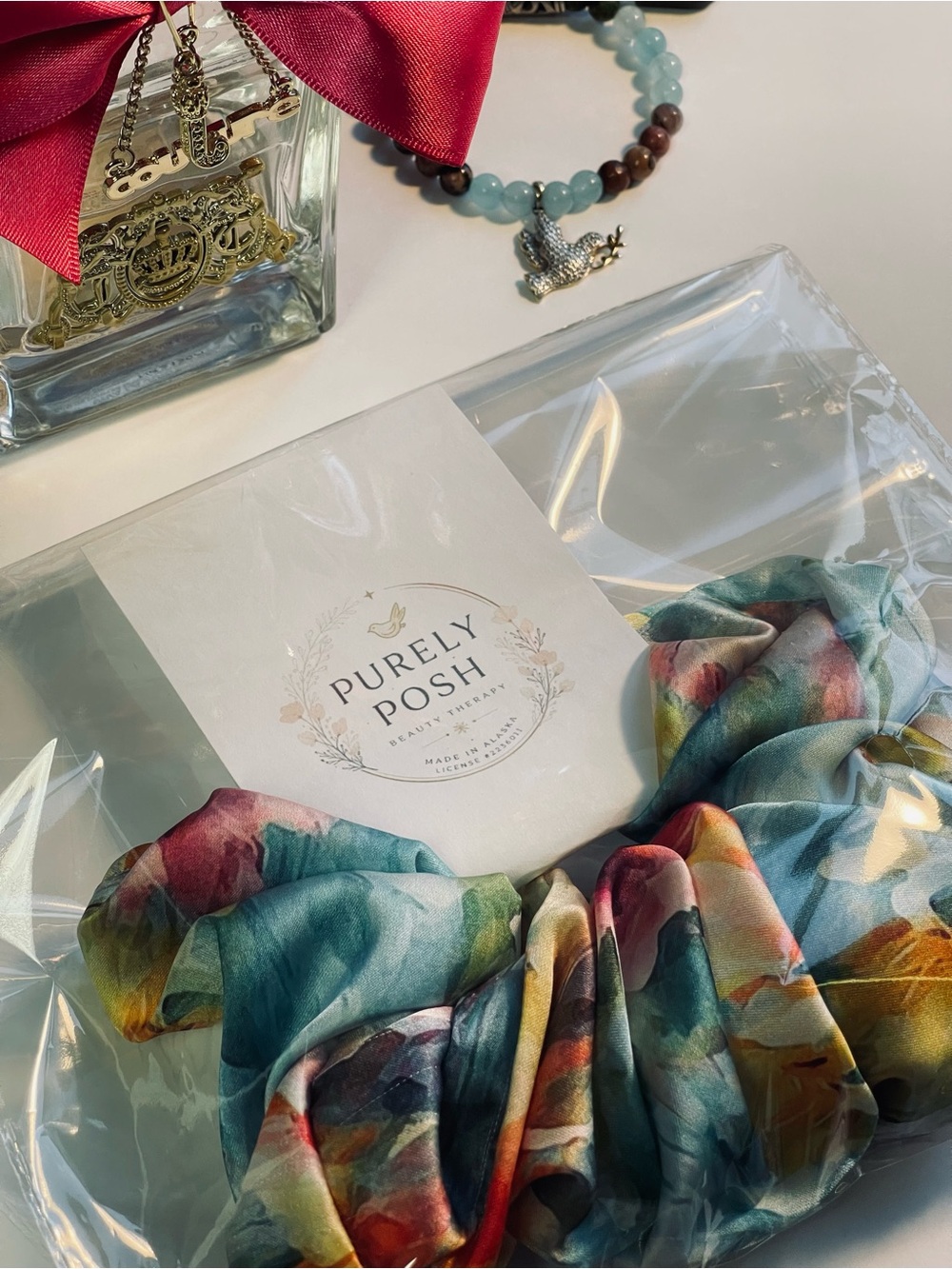 Beauty therapy Scrunchie in Pastel Color The Ultimate Statement  LOVE